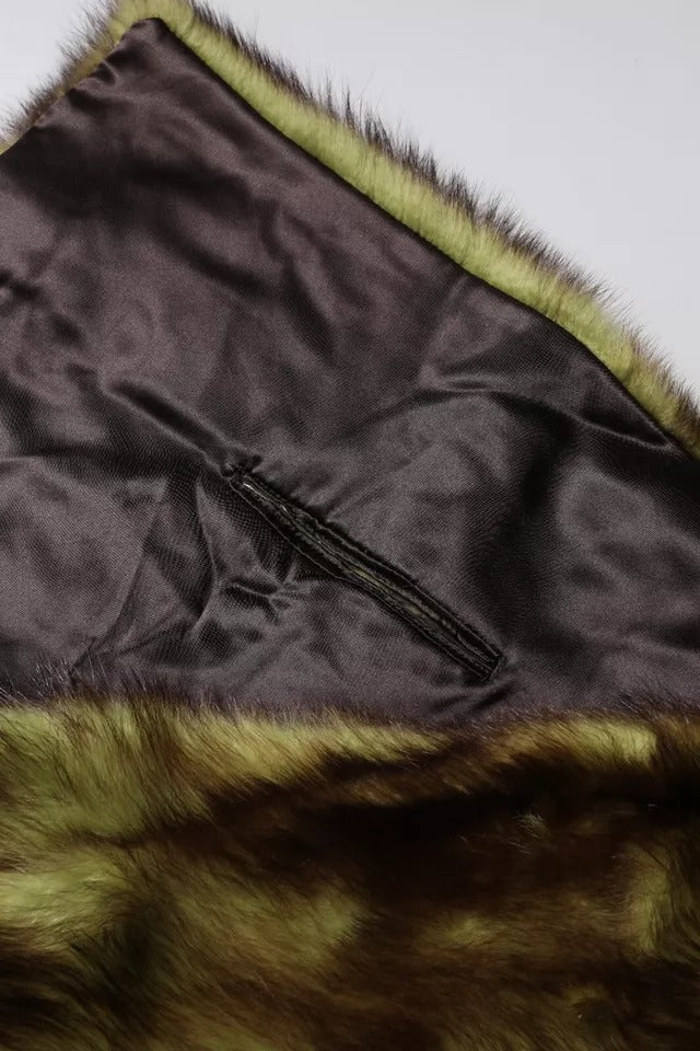 Multicolor Fur Shawl Neck Wrap Cover Collar Scarf - ventzia