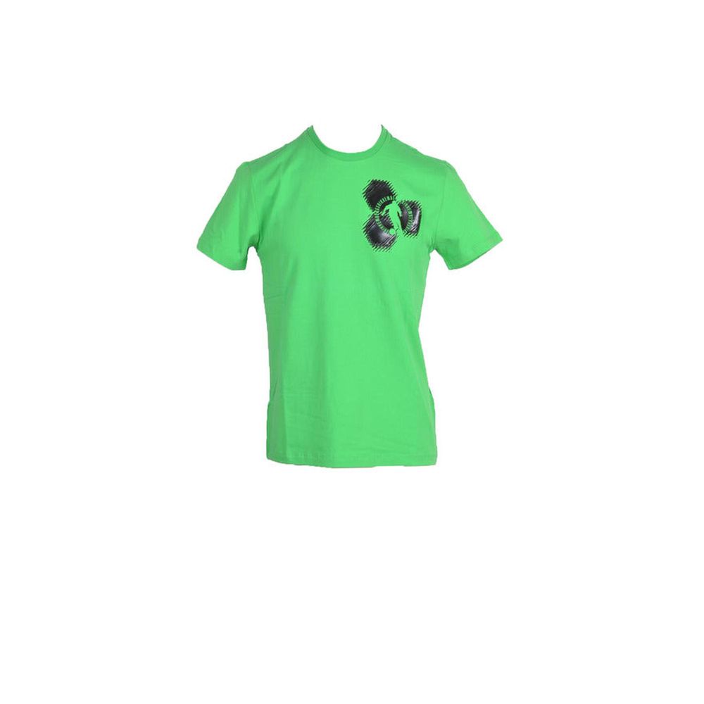 Green Cotton T-Shirt - ventzia