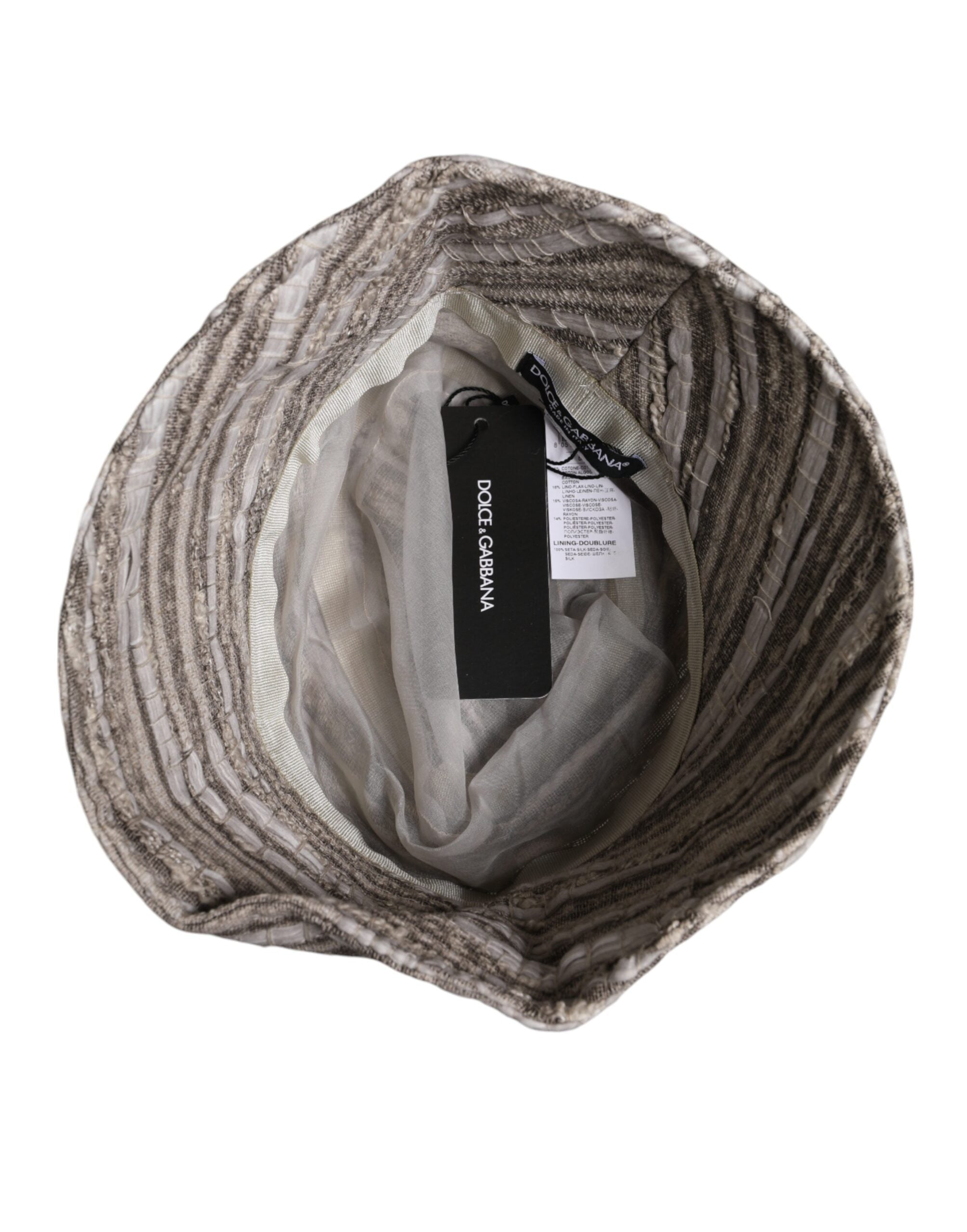 Multicolor Stripes Cotton Bucket Cap - ventzia