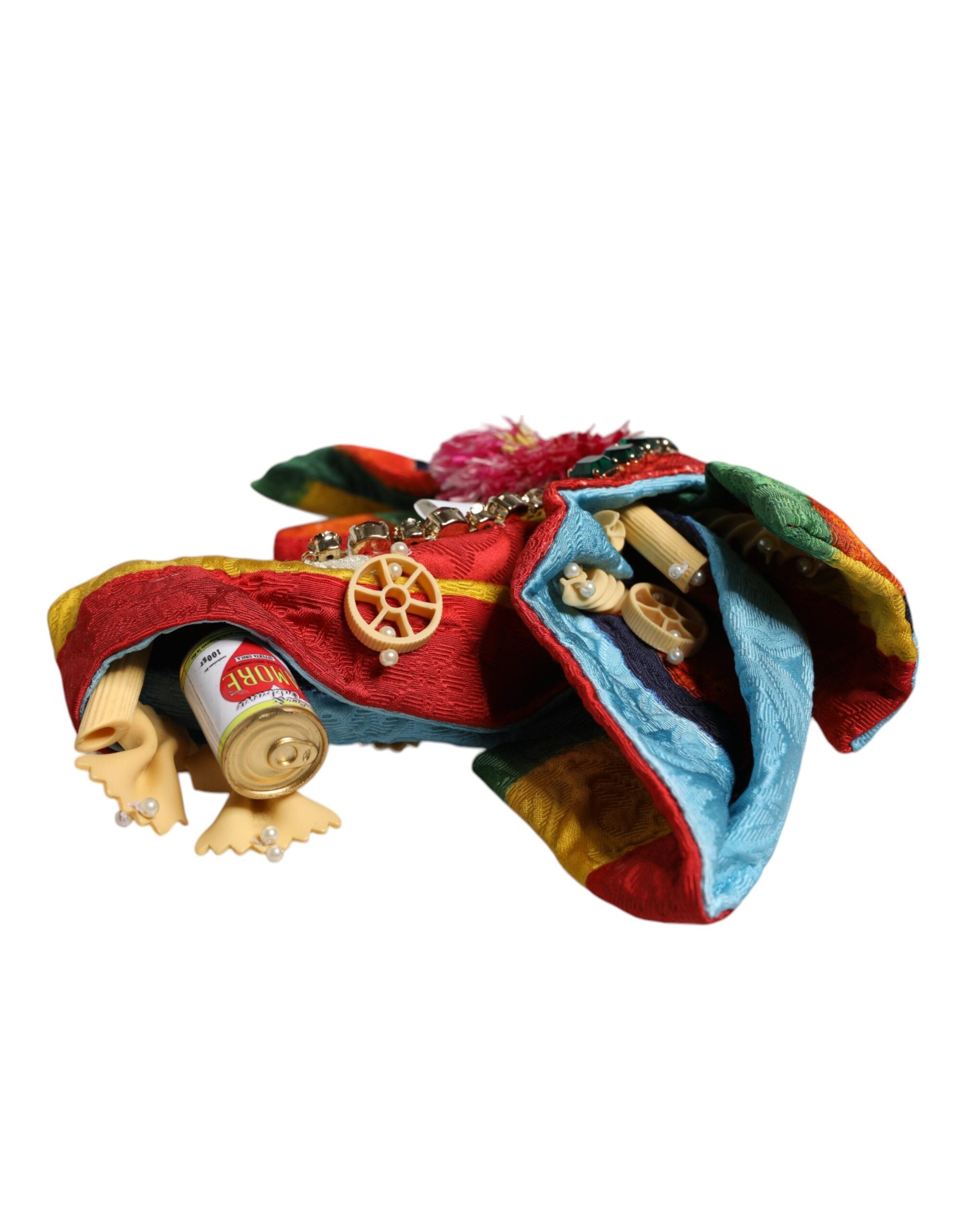 Multicolor Floral Crystal Embellished Diadem Headband - ventzia