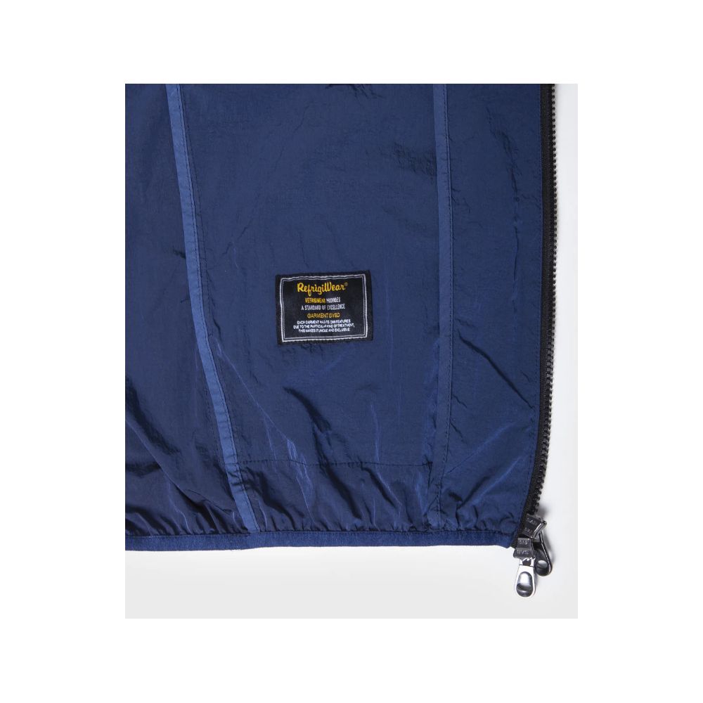 Blue Polyamide Men Jacket - ventzia