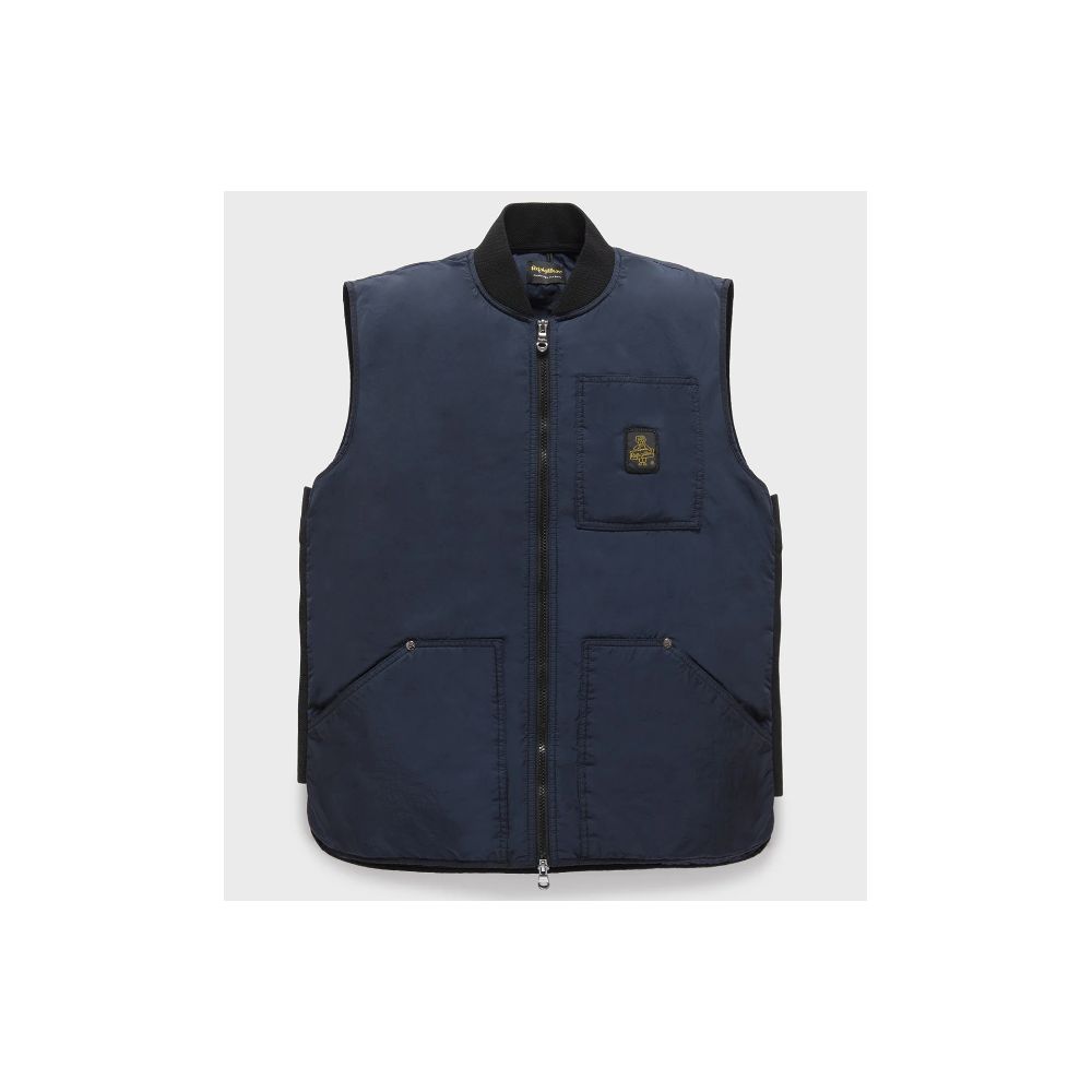 Blue Polyamide Vest - ventzia