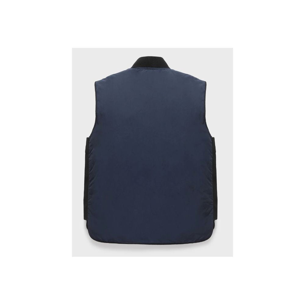 Blue Polyamide Vest - ventzia
