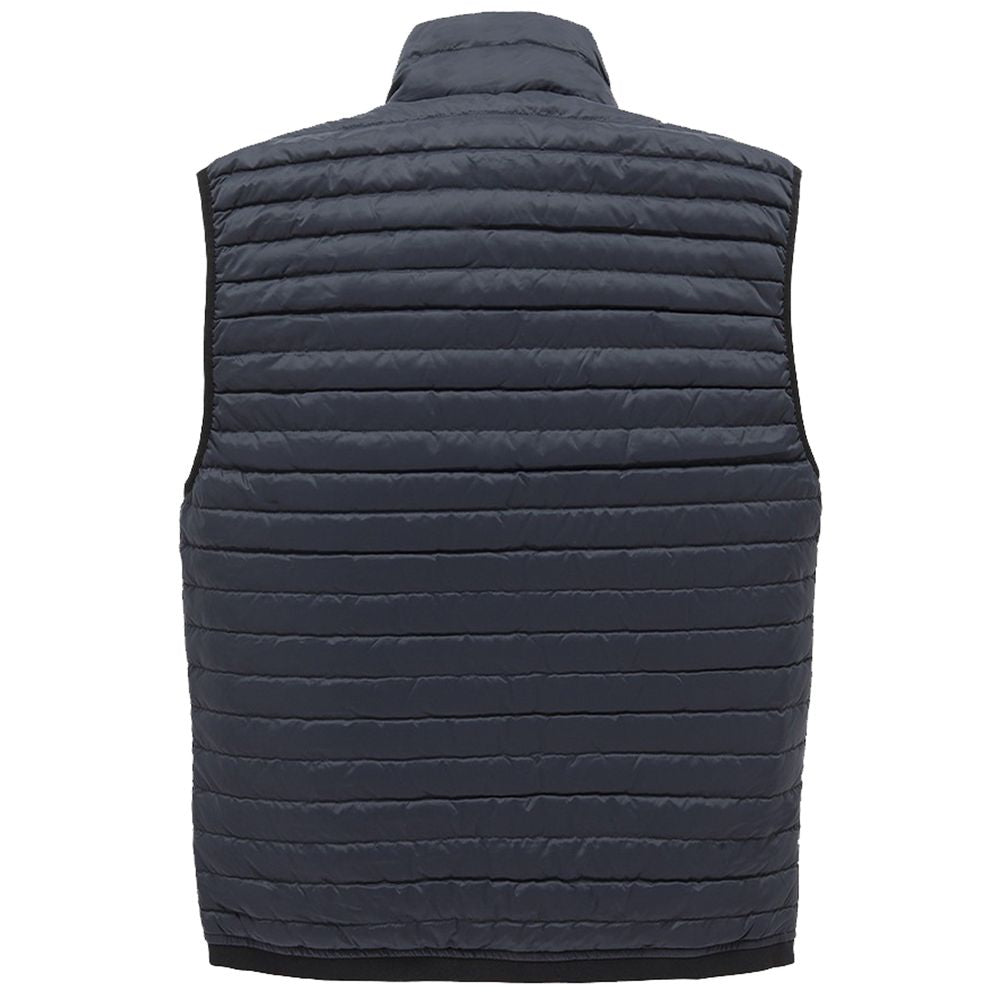 Blue Nylon Vest - ventzia