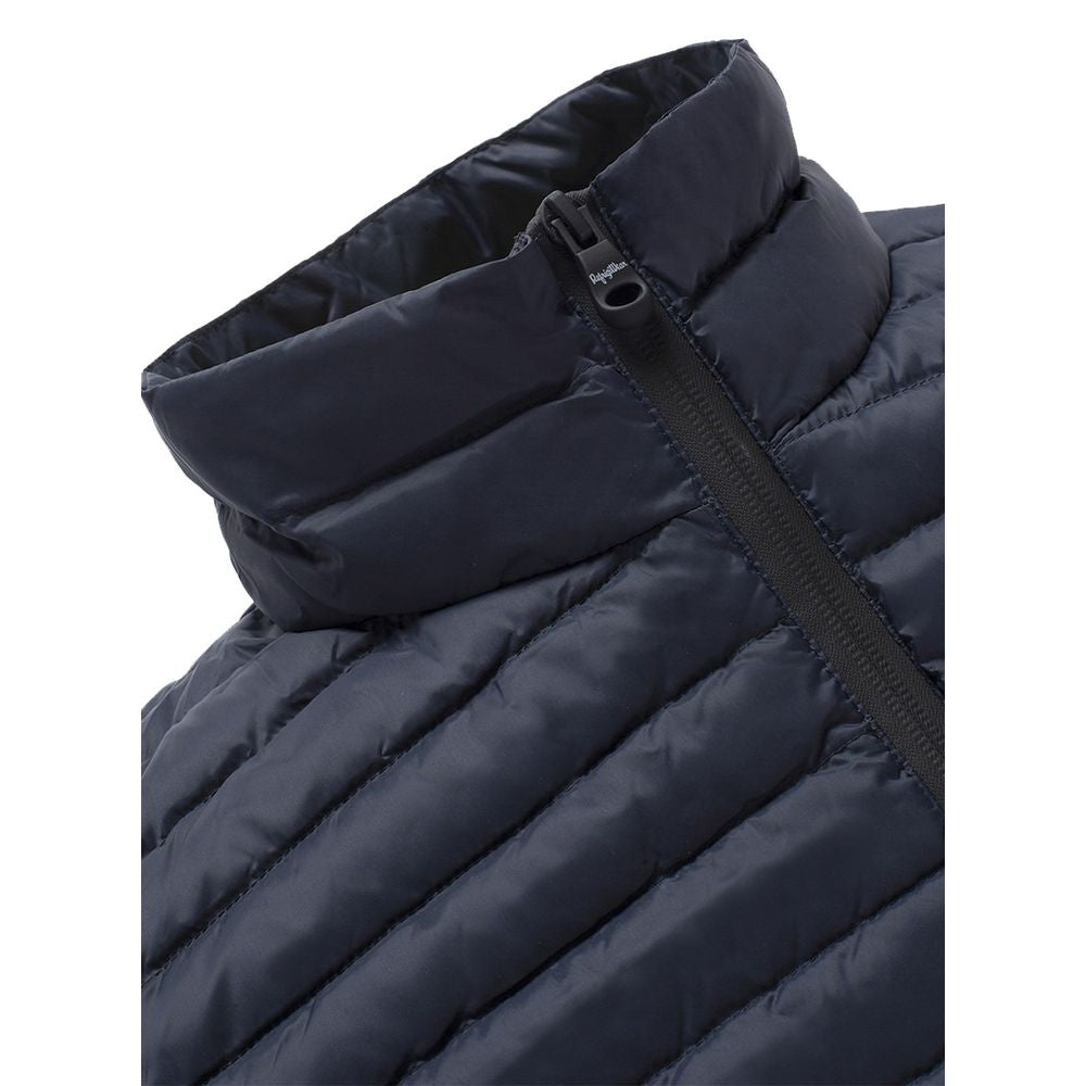 Blue Nylon Vest - ventzia