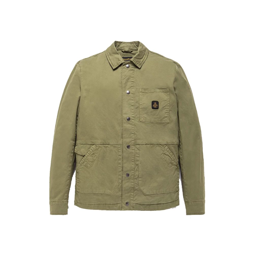 Green Cotton Jacket - ventzia