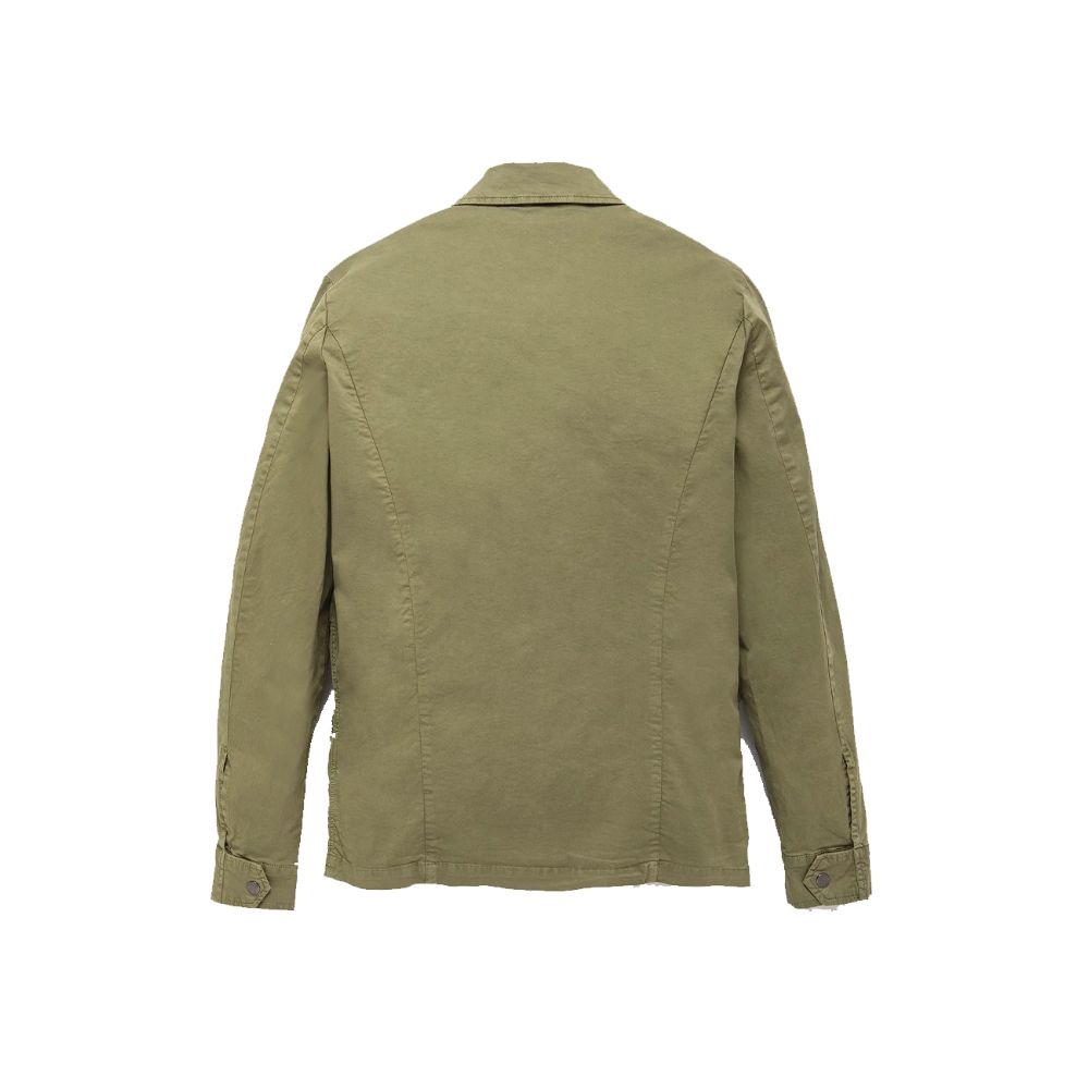 Green Cotton Jacket - ventzia