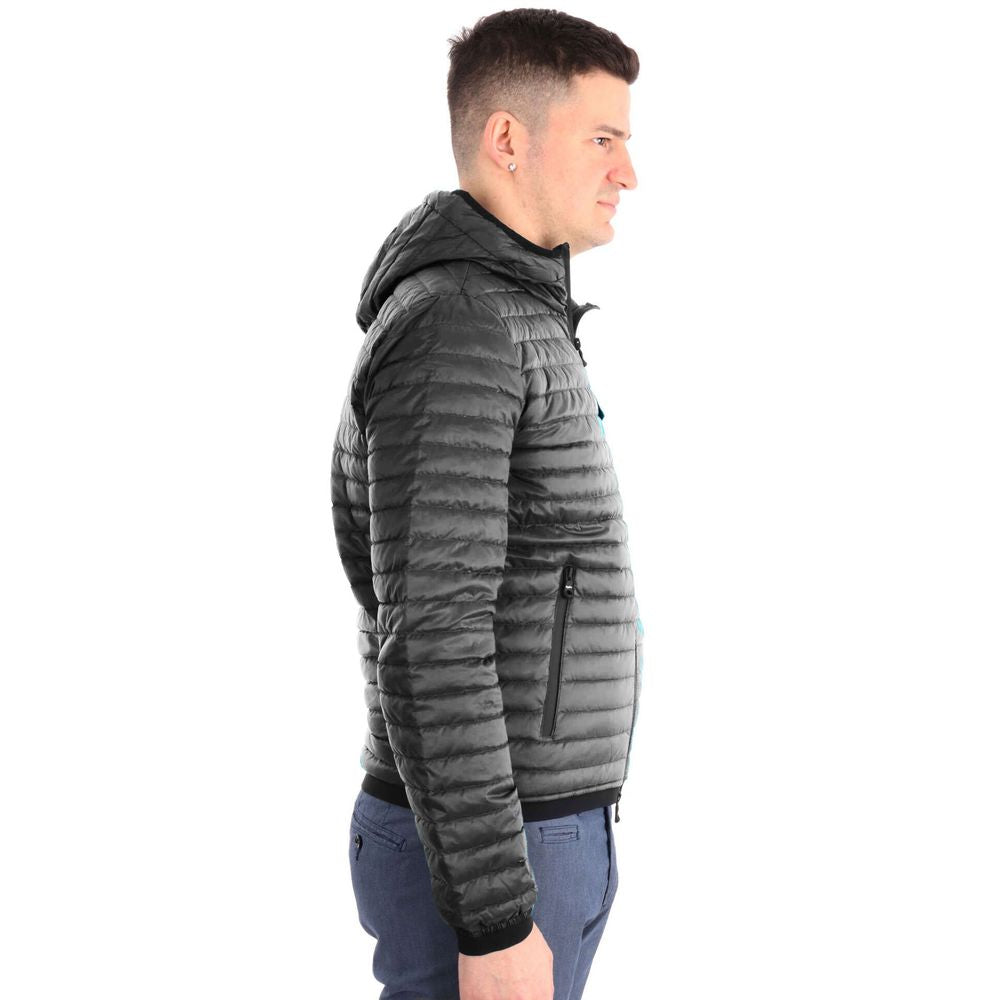 Gray Nylon Jacket - ventzia