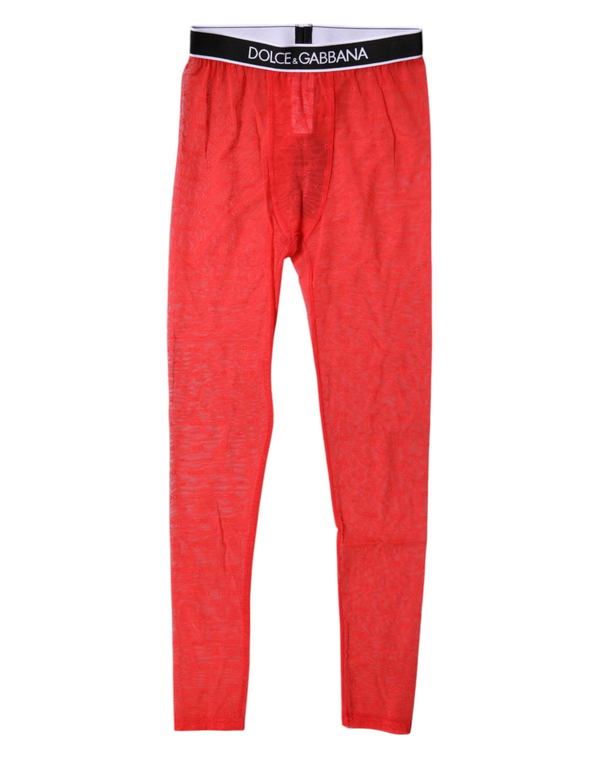 Red Logo Lace Lingerie Tight Pants Underwear - ventzia