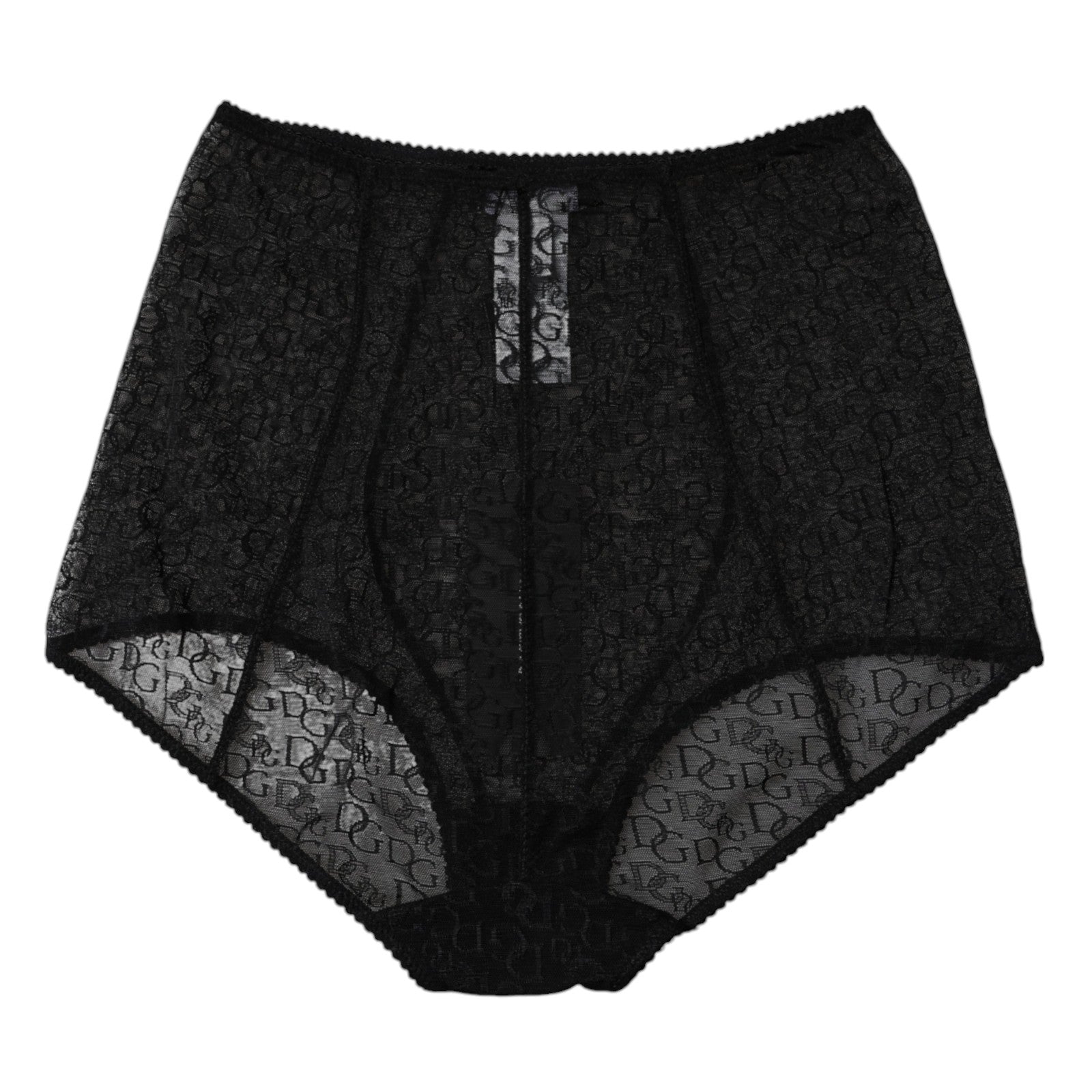 Black Logo Girdle High Waist Panty Underwear - ventzia