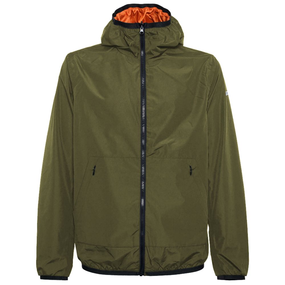 Green Nylon Jacket - ventzia