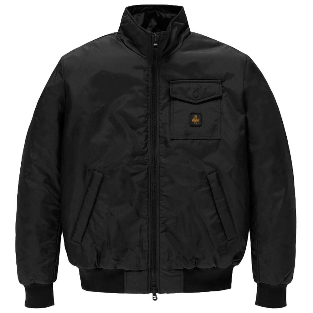 Black Nylon Jacket - ventzia