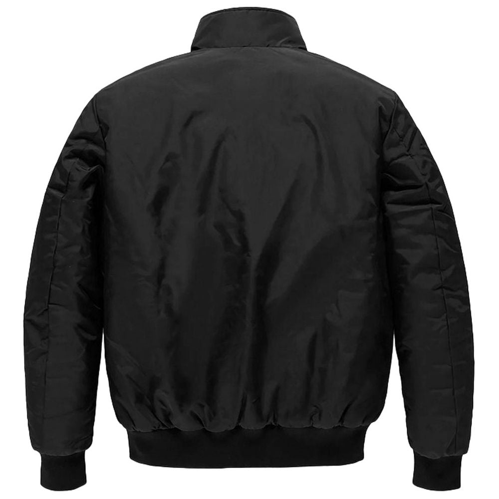 Black Nylon Jacket - ventzia