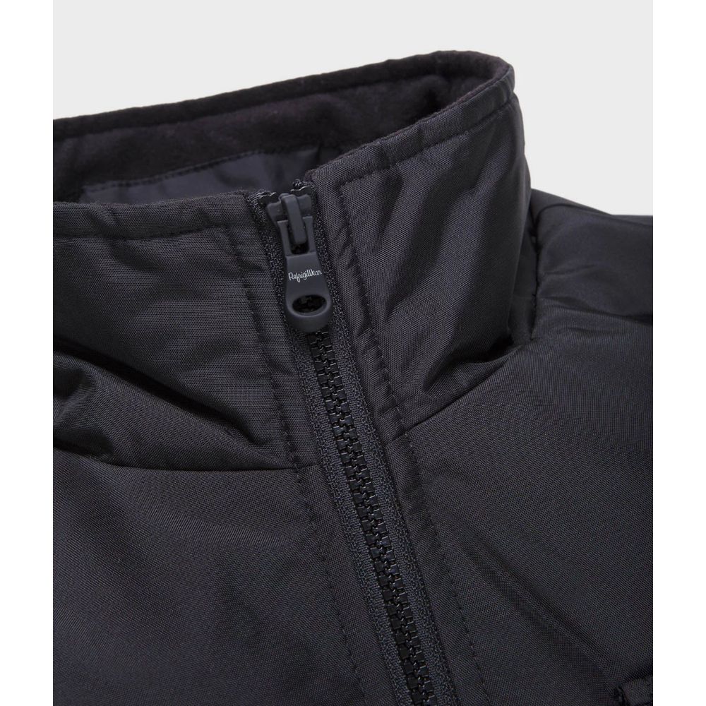 Black Nylon Jacket - ventzia