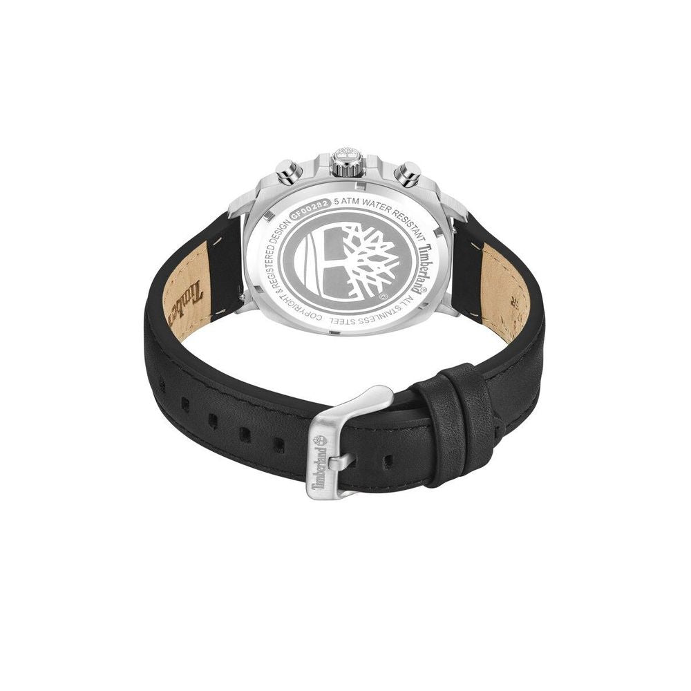 Orange Leather Dress Watch - ventzia