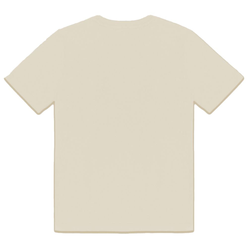 Beige Cotton T-Shirt - ventzia