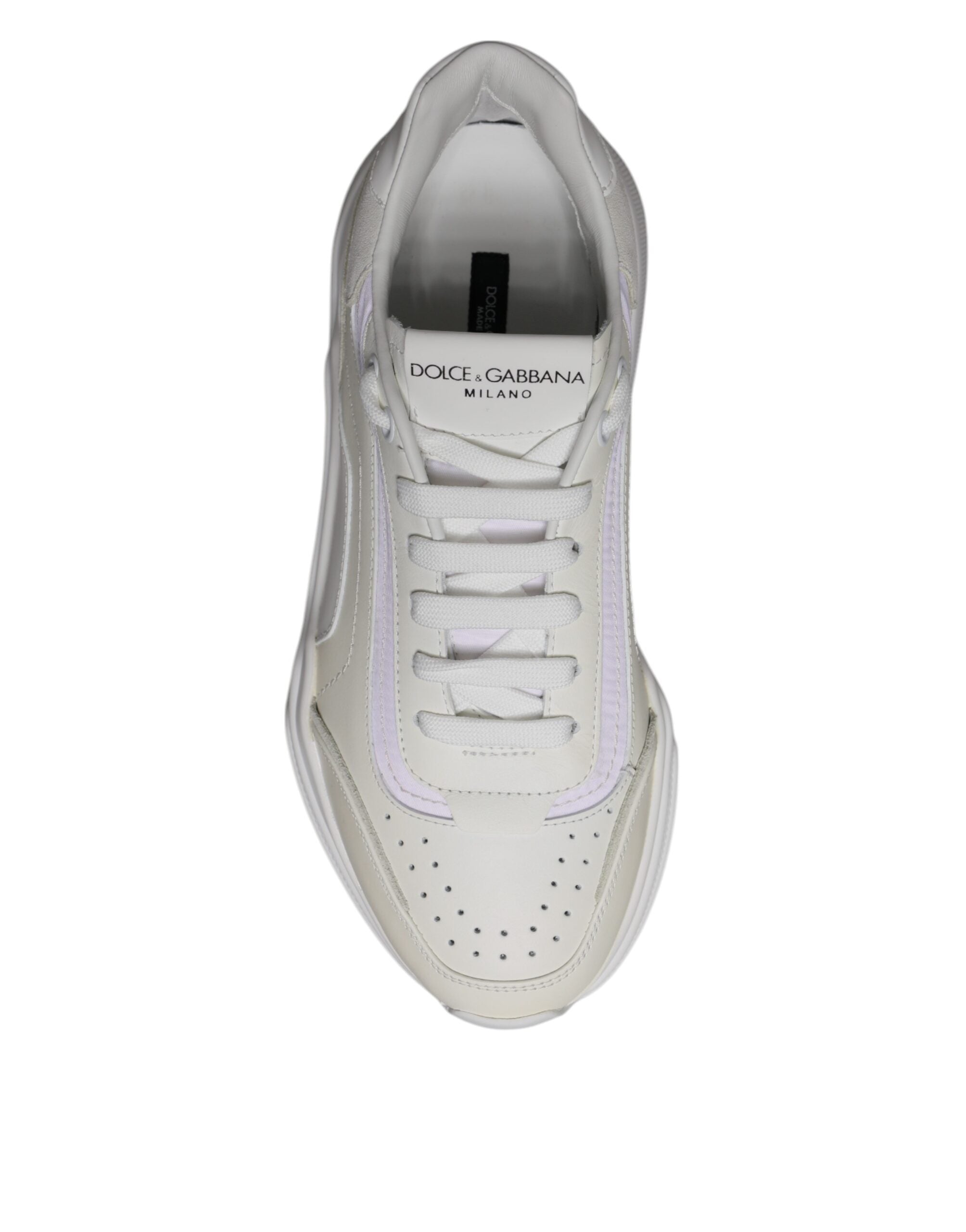White Daymaster Low Top Sneakers Shoes - ventzia