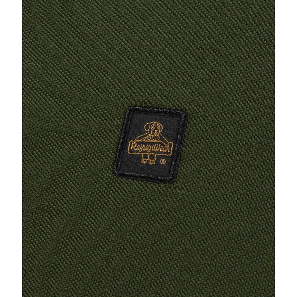 Green Cotton Polo Shirt - ventzia