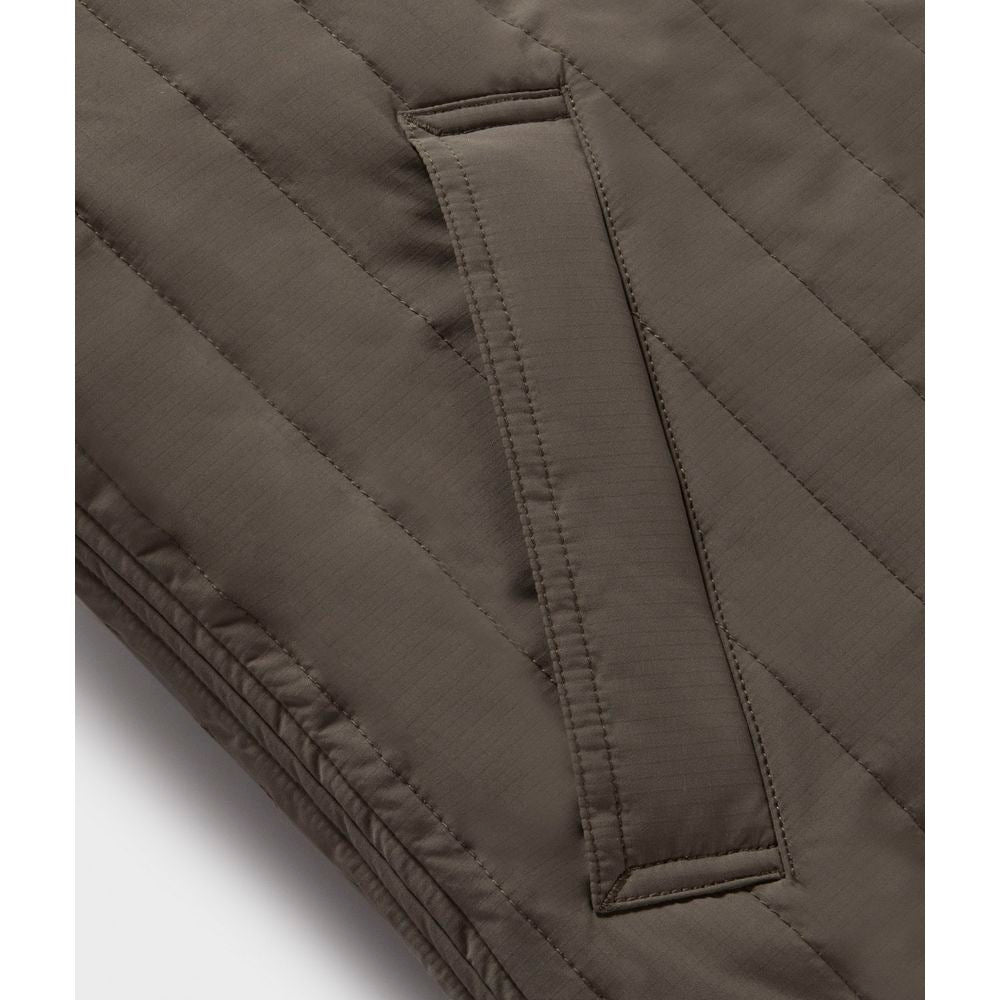 Gray Polyester Men Vest - ventzia