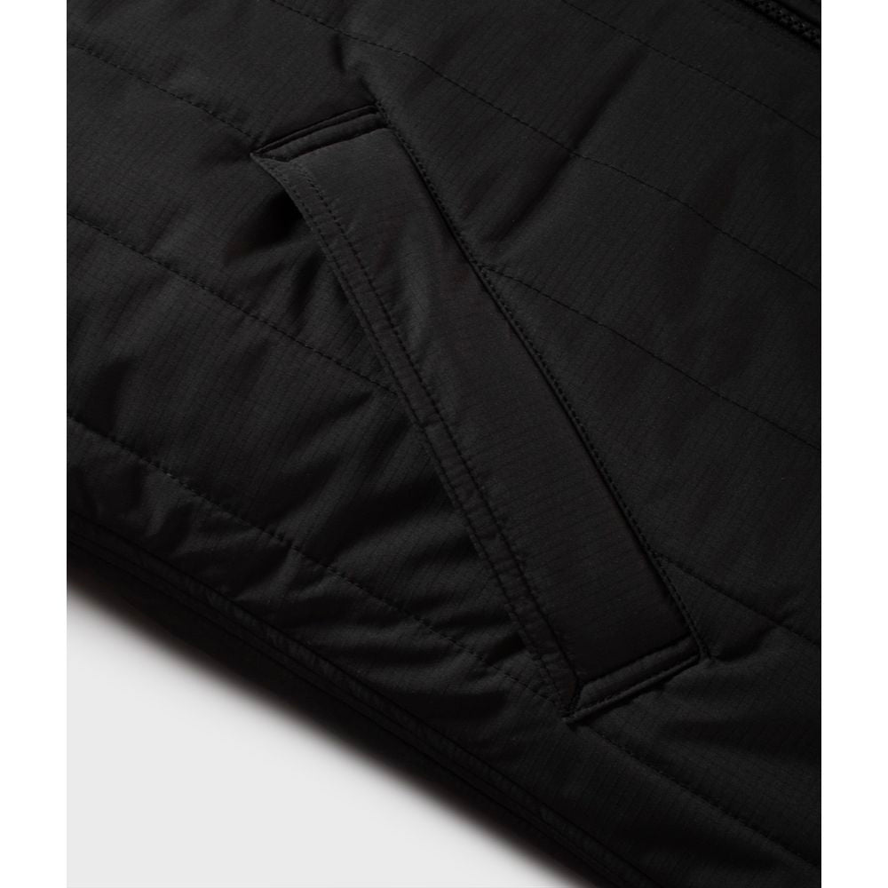 Black Polyester Vest - ventzia