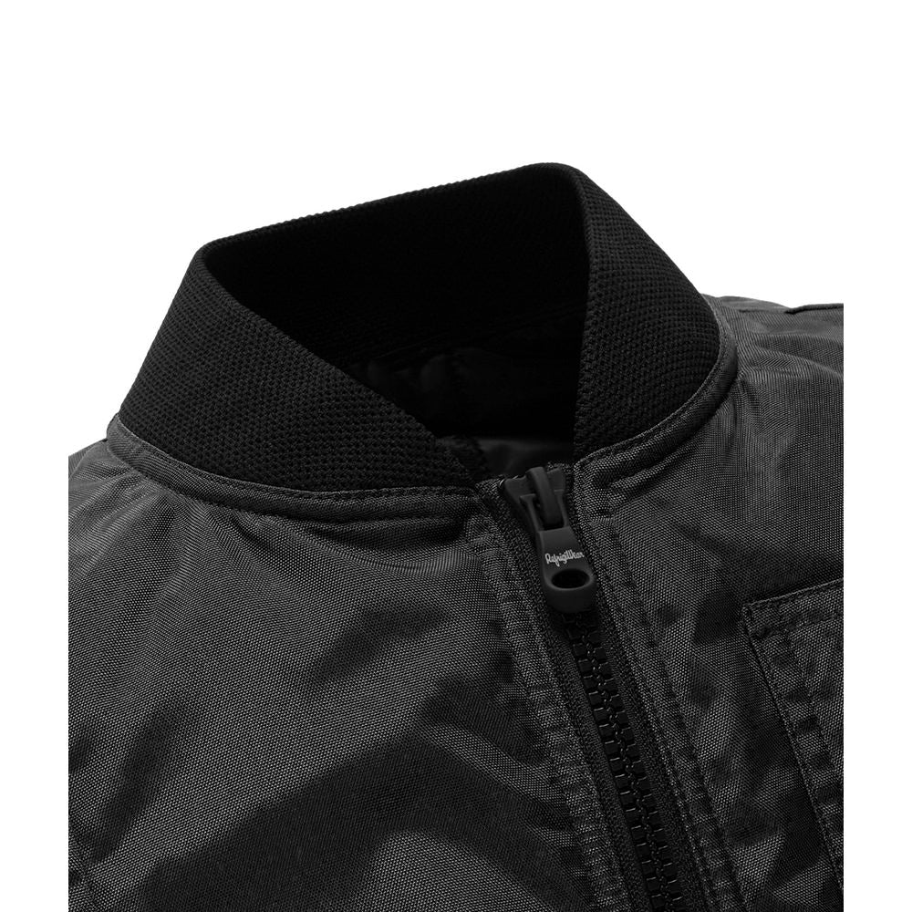 Black Polyester Vest - ventzia