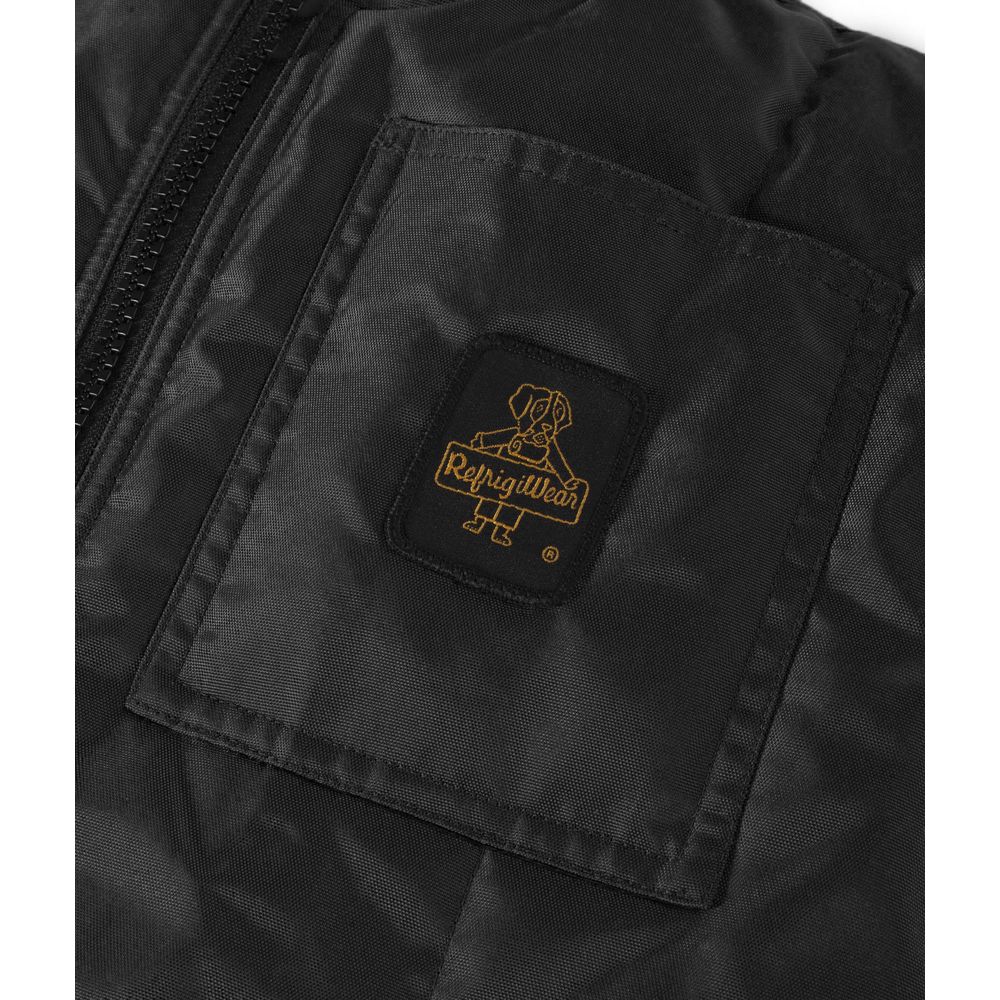 Black Polyester Vest - ventzia