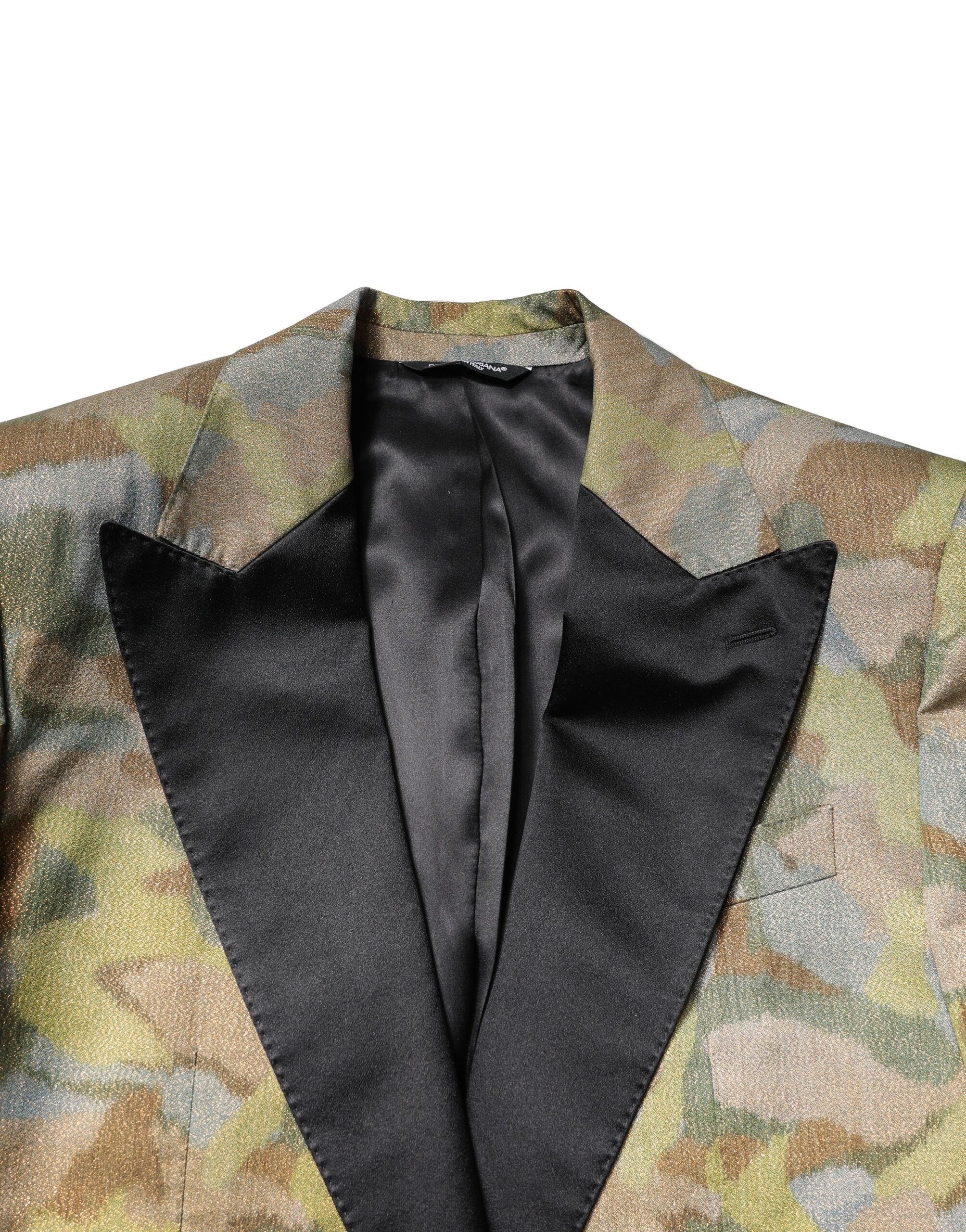 Multicolor Camouflage SICILIA 3 Piece Suit - ventzia