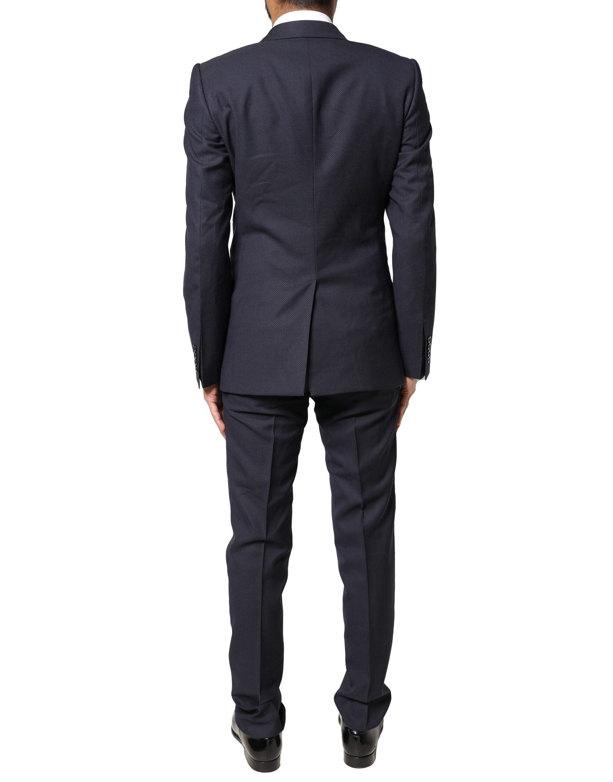 Black Fantasy MARTINI 3 Piece Formal Suit - ventzia