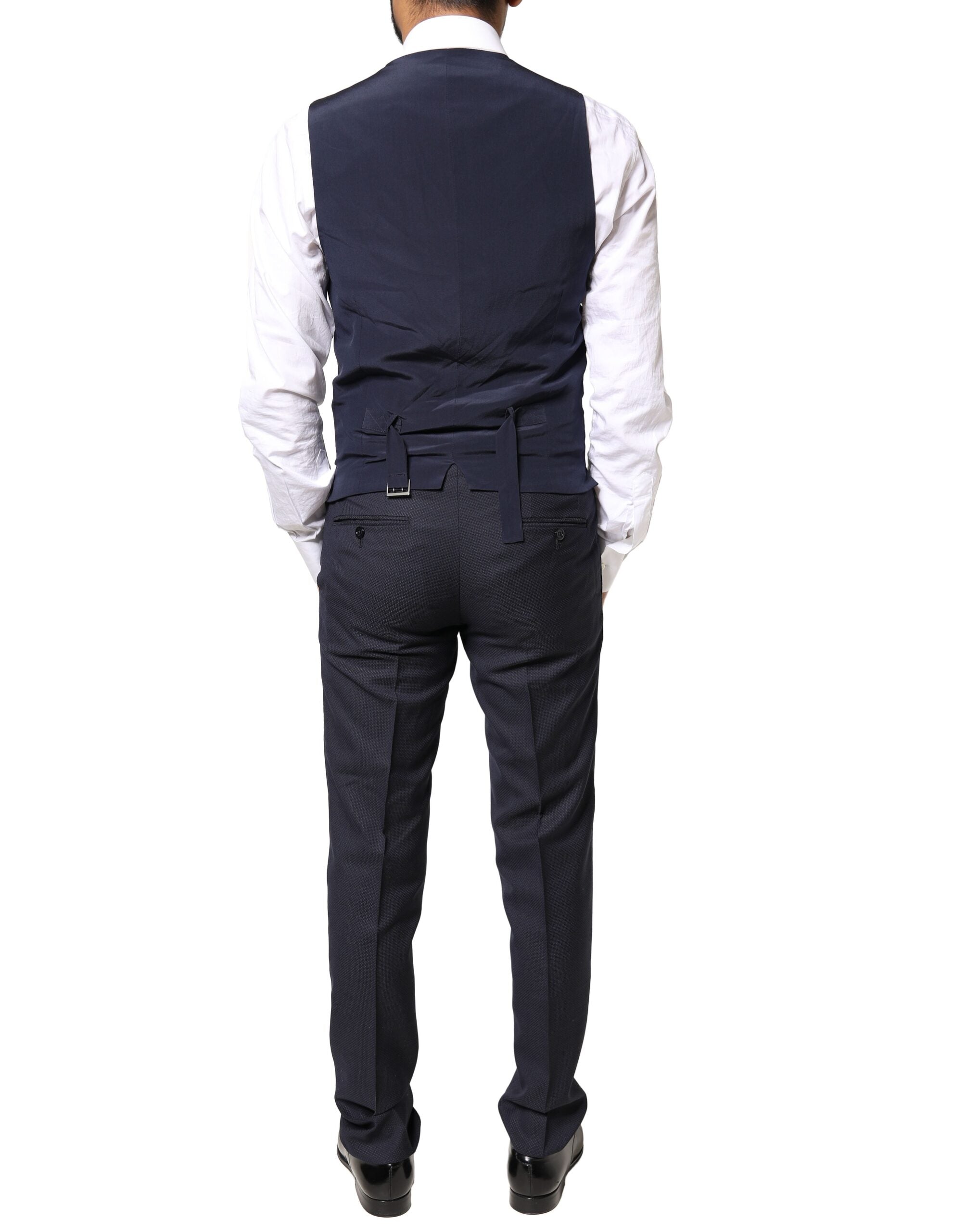 Black Fantasy MARTINI 3 Piece Formal Suit - ventzia