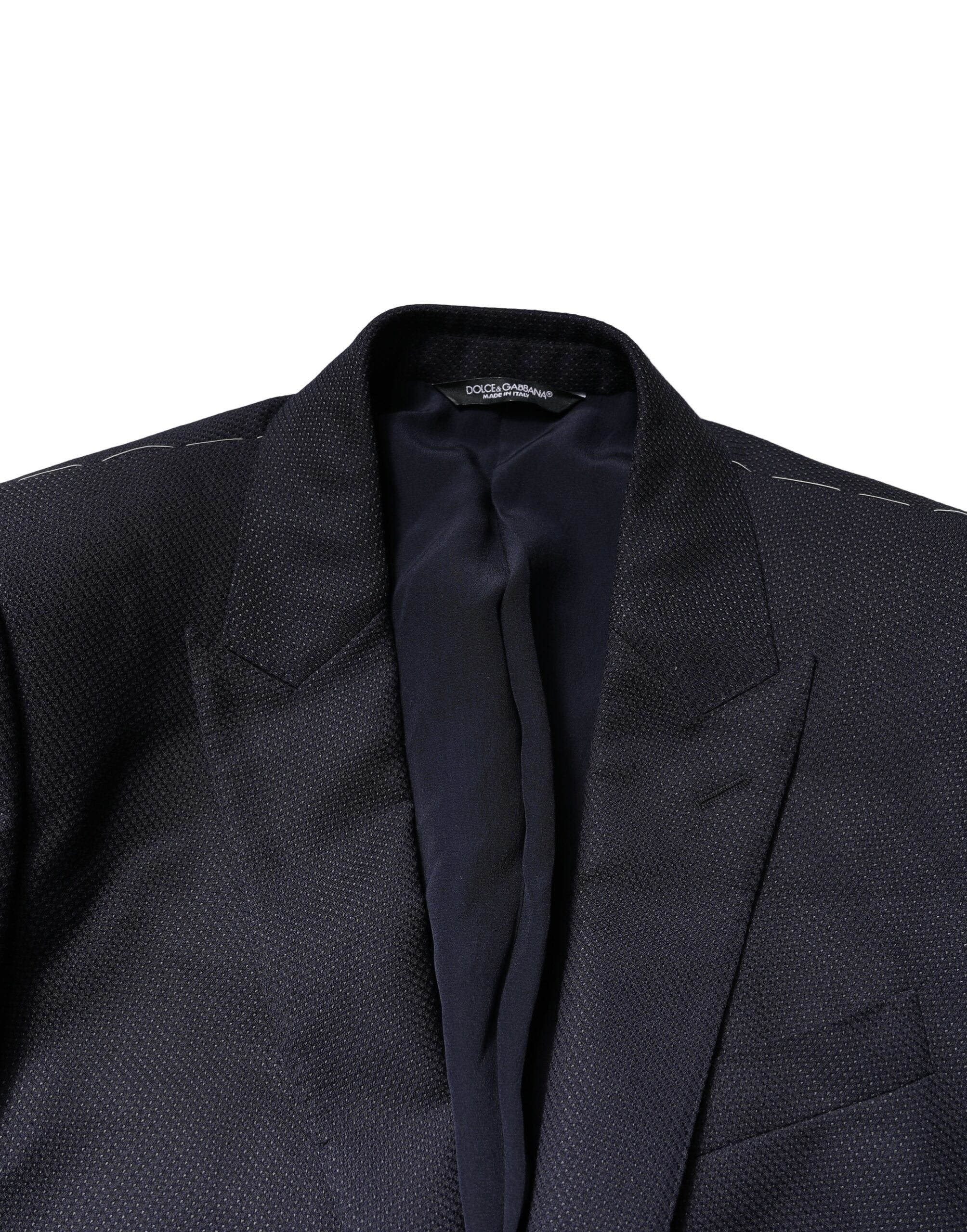 Black Fantasy MARTINI 3 Piece Formal Suit - ventzia