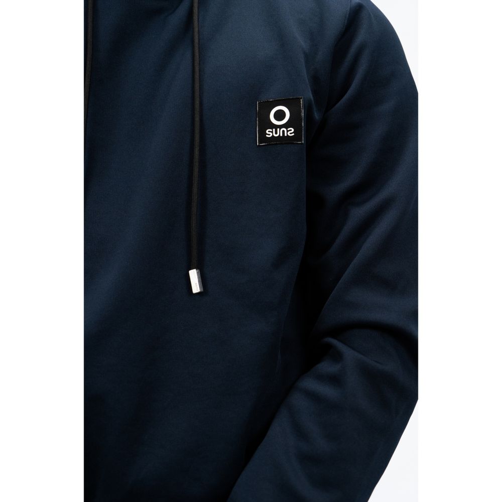 Blue Nylon Sweater - ventzia
