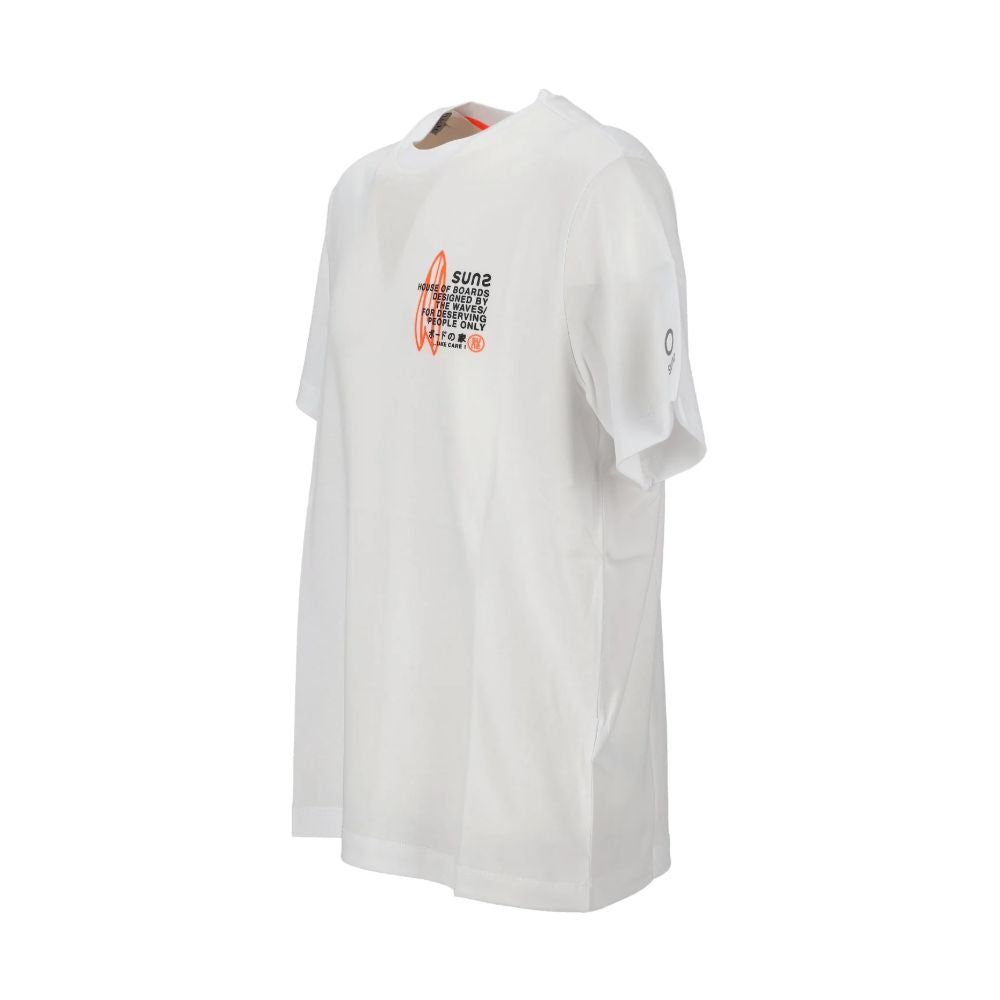 White Cotton T-Shirt - ventzia