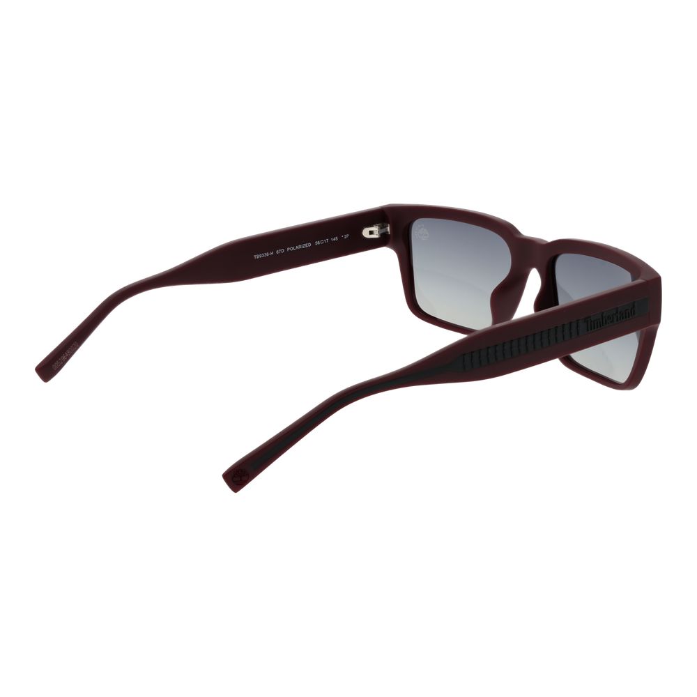 Burgundy Plastic Sunglasses - ventzia