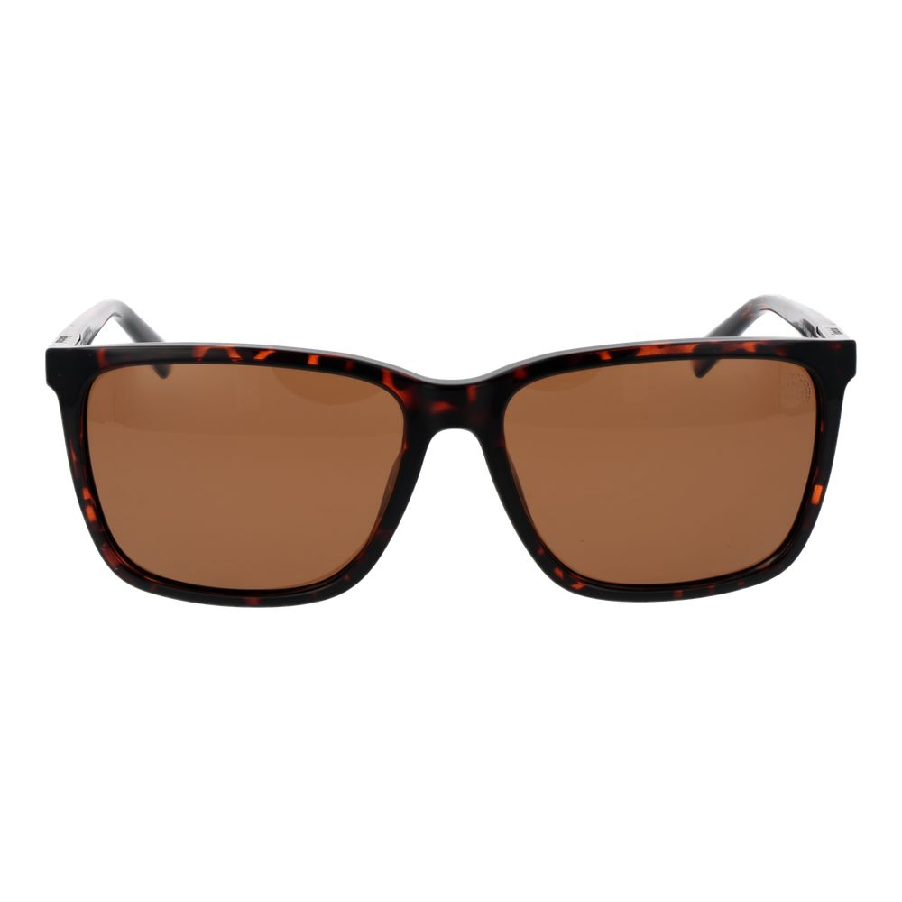 Brown Plastic Sunglasses - ventzia
