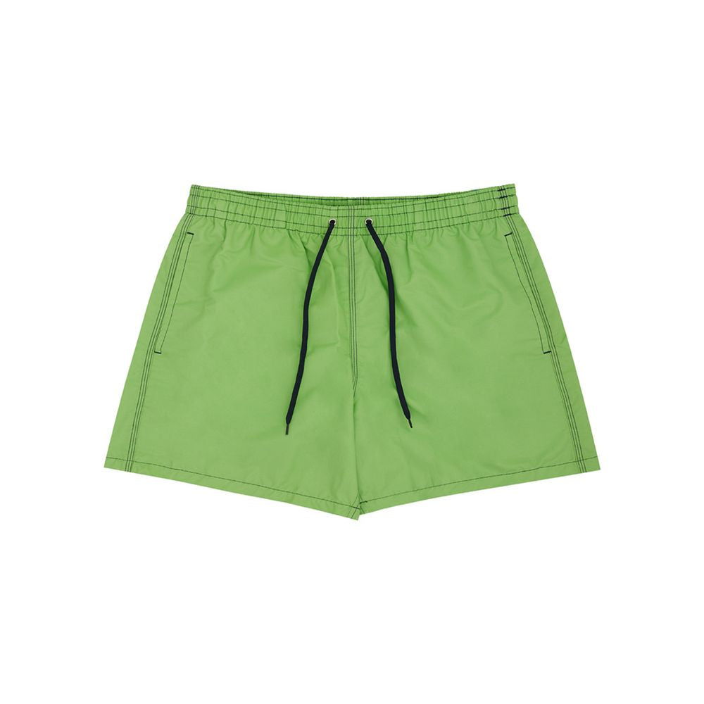 Green Polyester Swimwear - ventzia