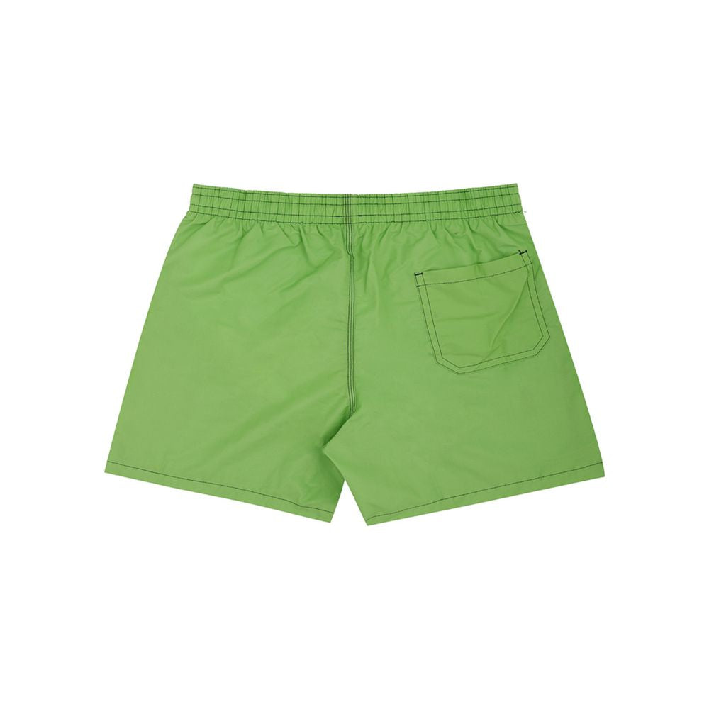 Green Polyester Swimwear - ventzia