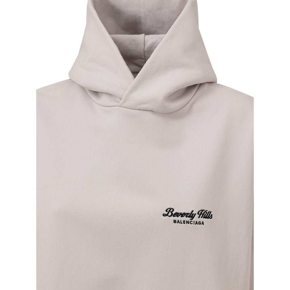 Gray Cotton Hoody - ventzia