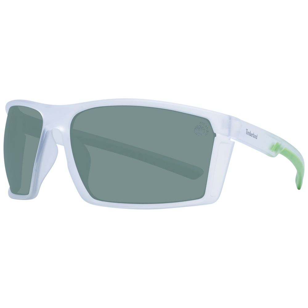 White Plastic Sunglasses - ventzia