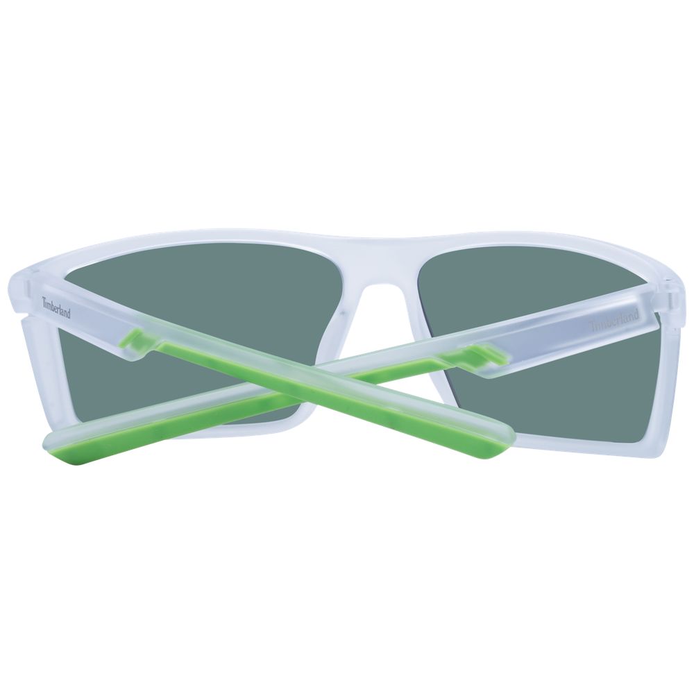 White Plastic Sunglasses - ventzia