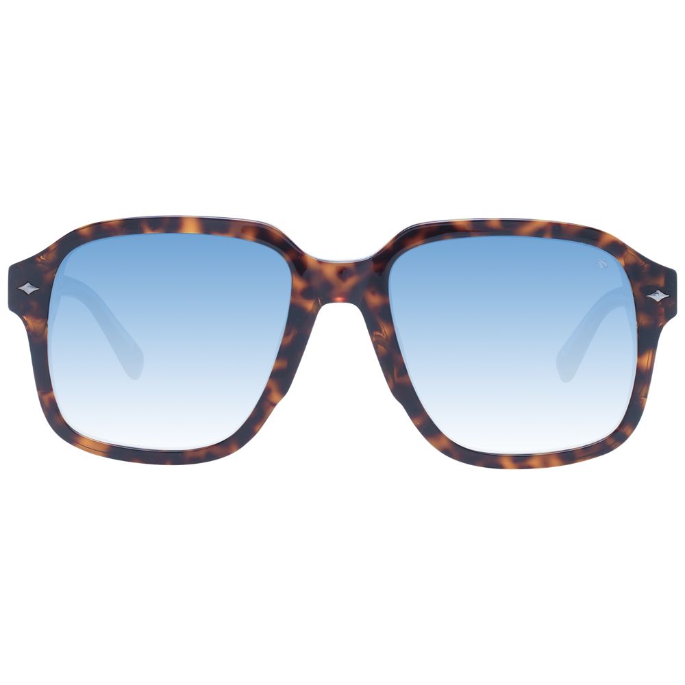 Brown Metal Sunglasses - ventzia