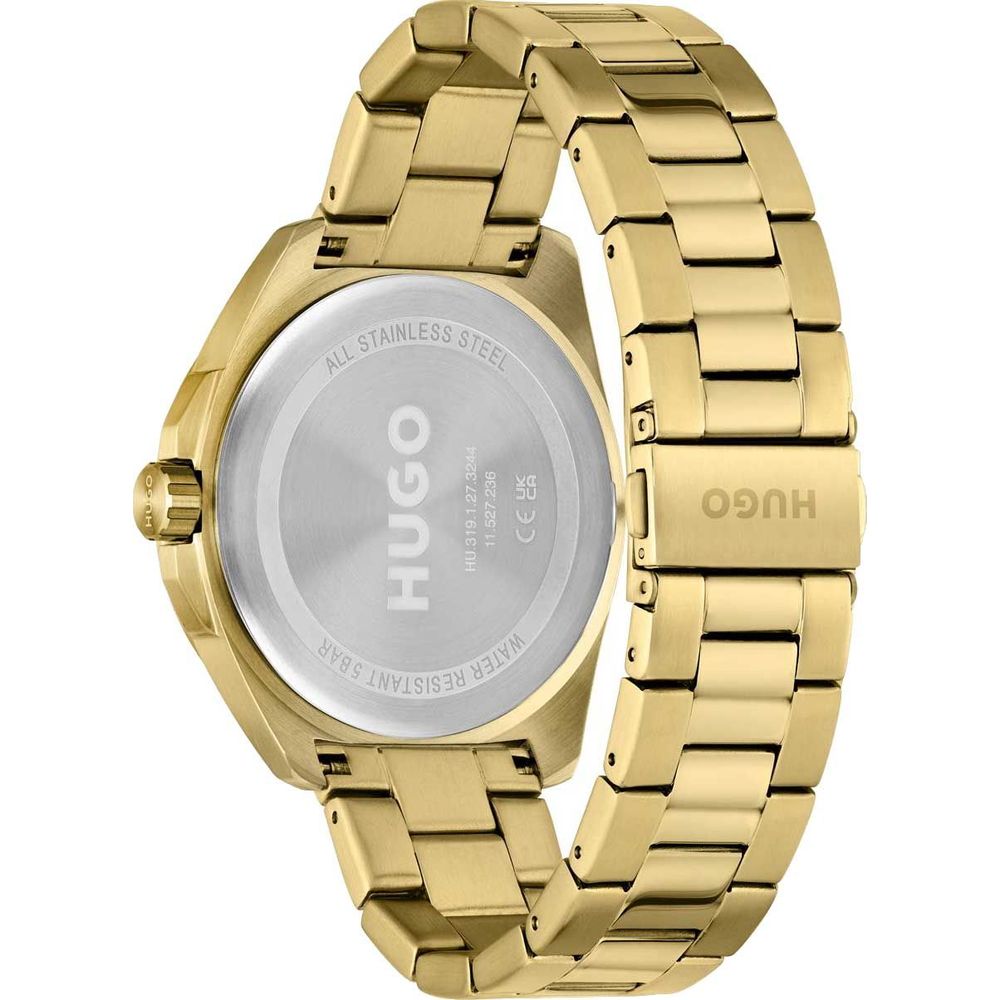Gold Stainless Steel Watch - ventzia
