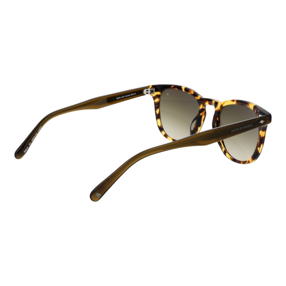 Brown Plastic Sunglasses - ventzia