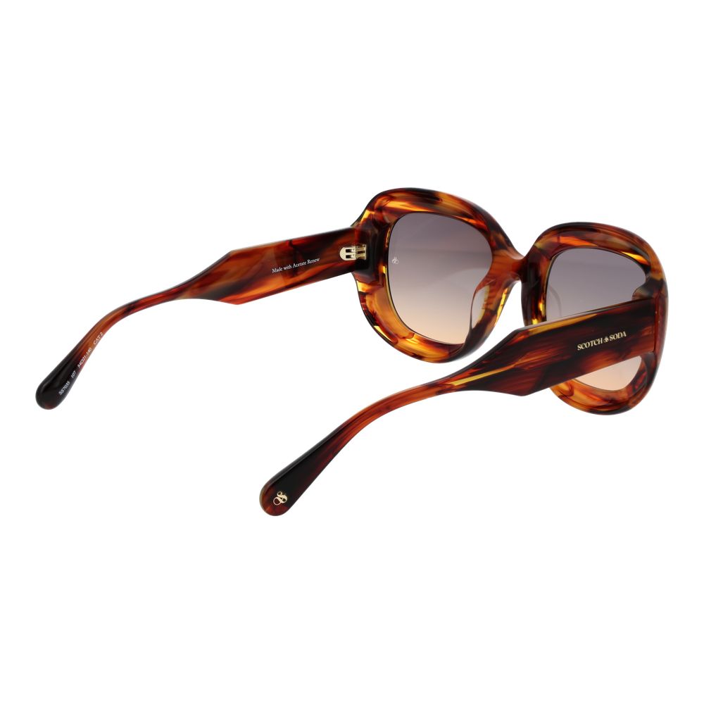 Brown Acetate Sunglasses - ventzia