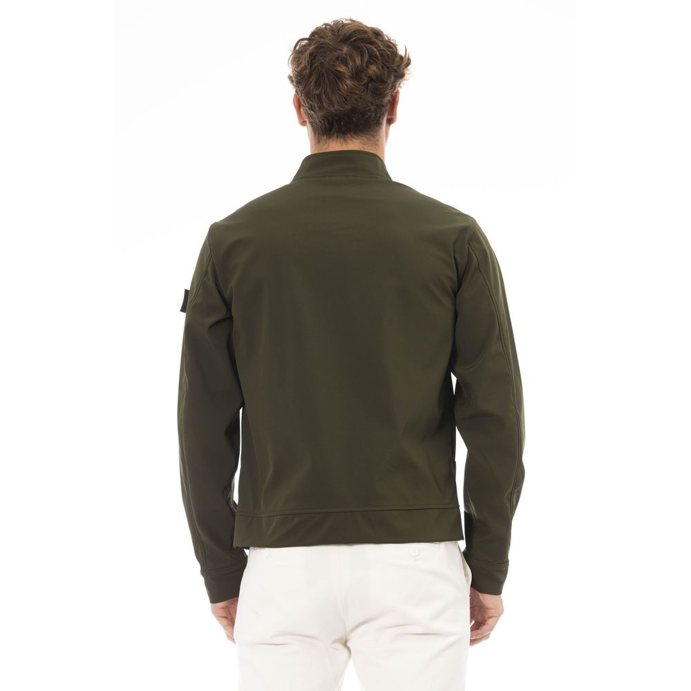 Green Other Fibres Men Jacket - ventzia