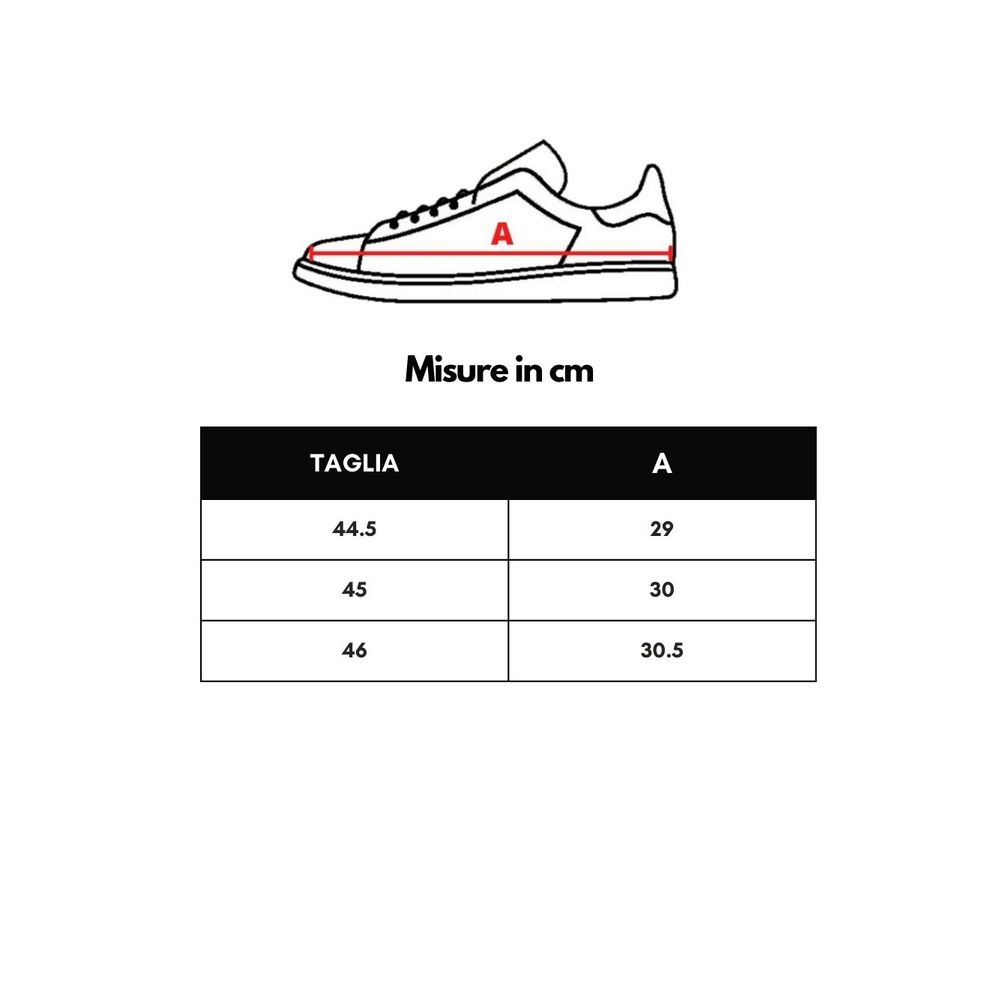 Black And White Leather Sneaker - ventzia