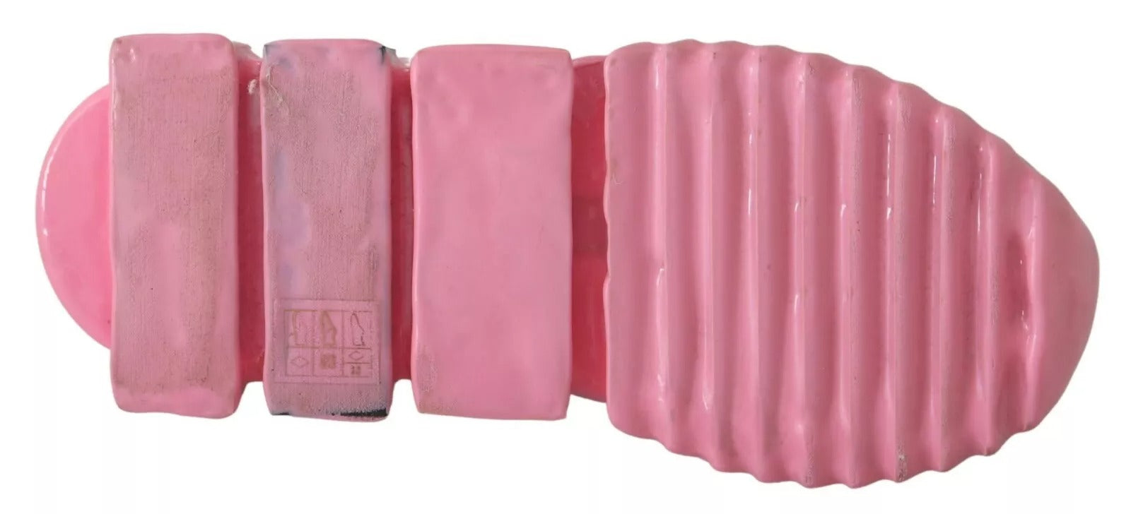 Pink Low Top Sorrento Sneakers Slip On Casual Shoes - ventzia