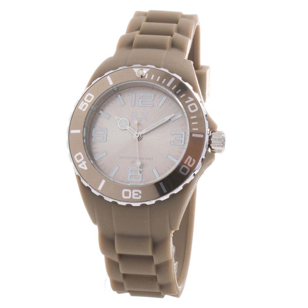 Brown Rubber Watch - ventzia