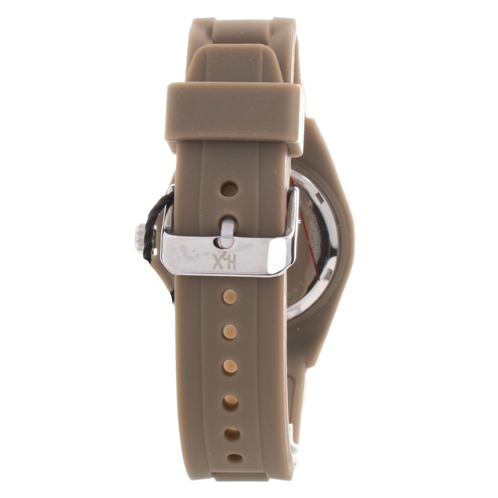 Brown Rubber Sport Watch - ventzia