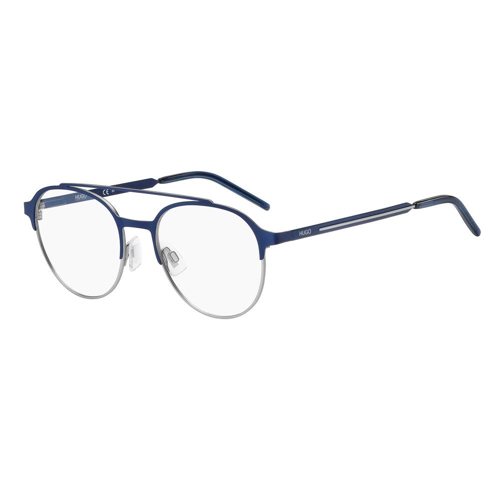 Blue Metal Glasses (Frames) - ventzia