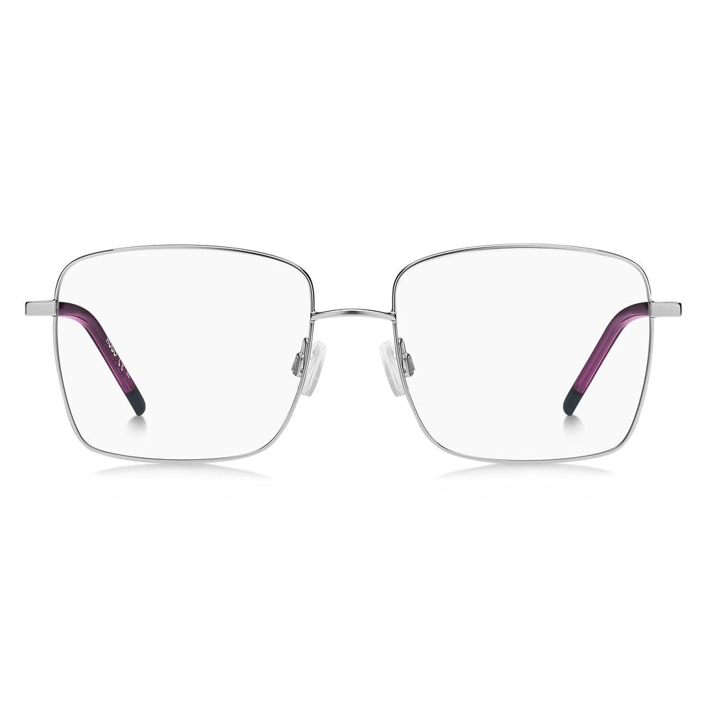 Silver Metal Glasses (Frames) - ventzia